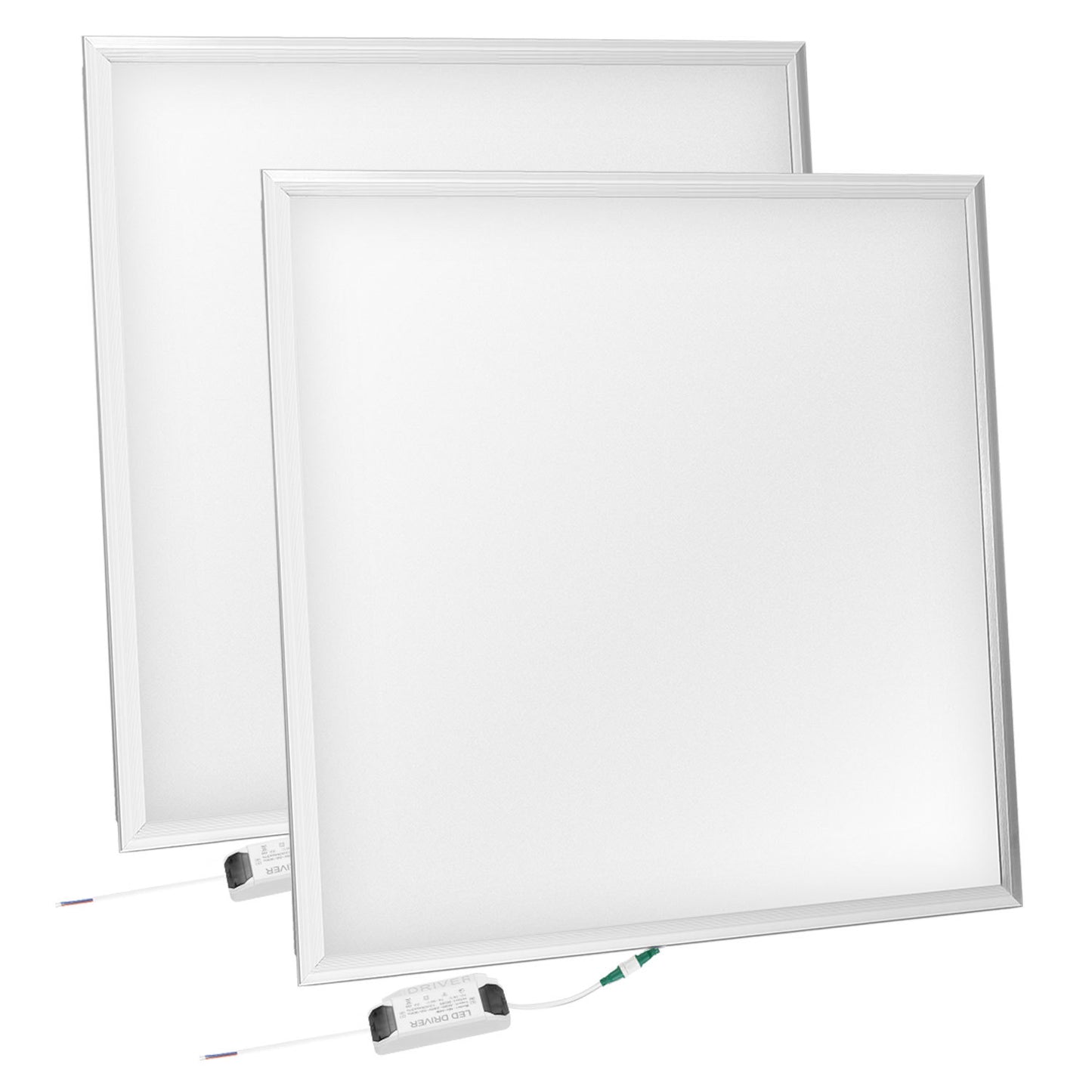 2Pcs 2FT X 2FT LED Panel Light Flat Ceiling Light 1 OR 3 Light Color Available Fedex Shipping