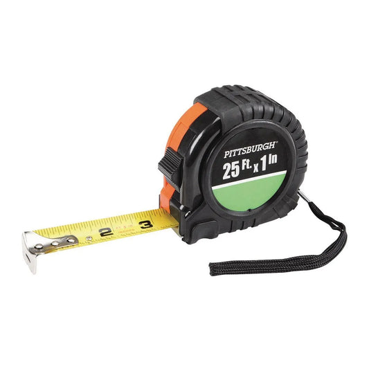 Pittsburgh 25ft Heavy Duty Tape Measure